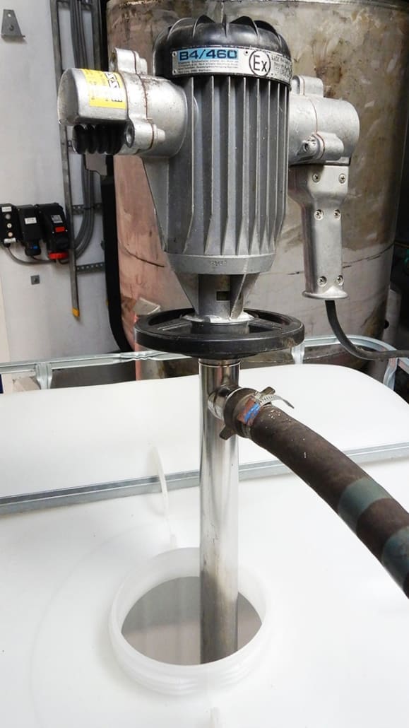 vatenpomp in IBC met open verbinding: een continue gevarenbron