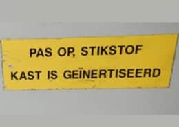 Beschrijven methode inertiseren EVD