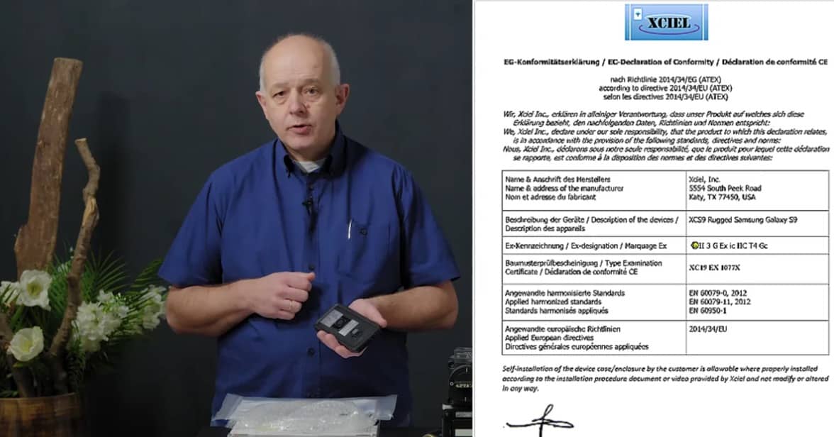 webinar over ATEX telefoonhoesjes Andries Brakke van IAB Ingenieurs legt in een webinar de zin en onzin van ATEX telefoonhoesjes uit